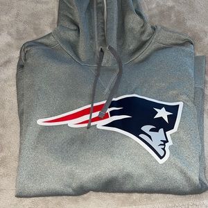Mens NIKE therma fit patriots hoodie